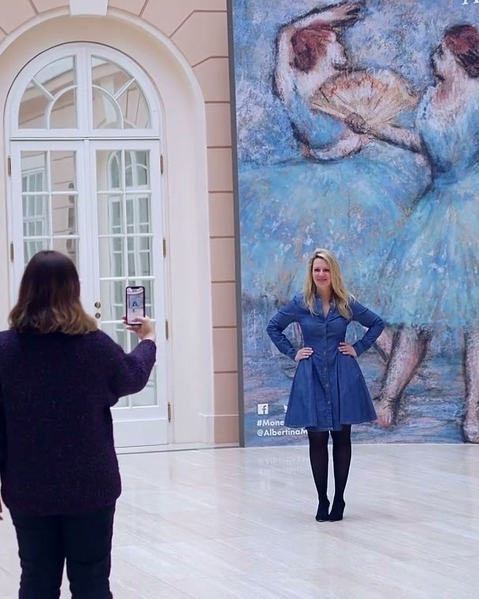 Dancing with Degas: AR ballerinas at the Albertina