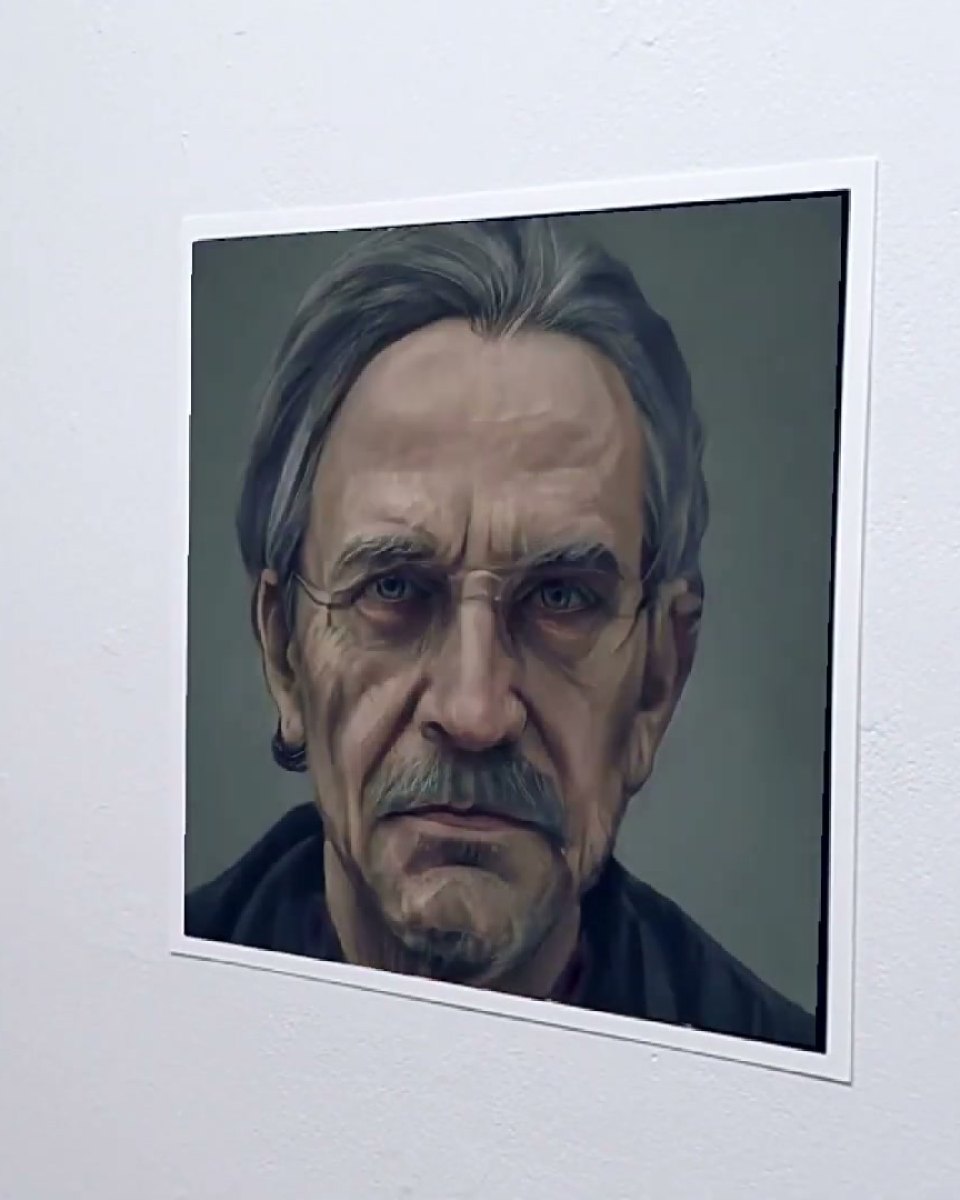 Alexander Reben brings his machine portraits to Vienna