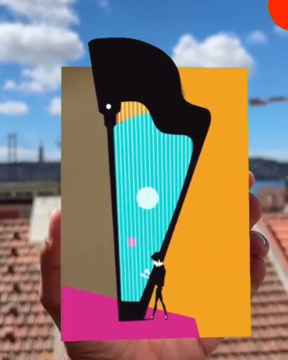 AR artwork with sound: Amit Maoz