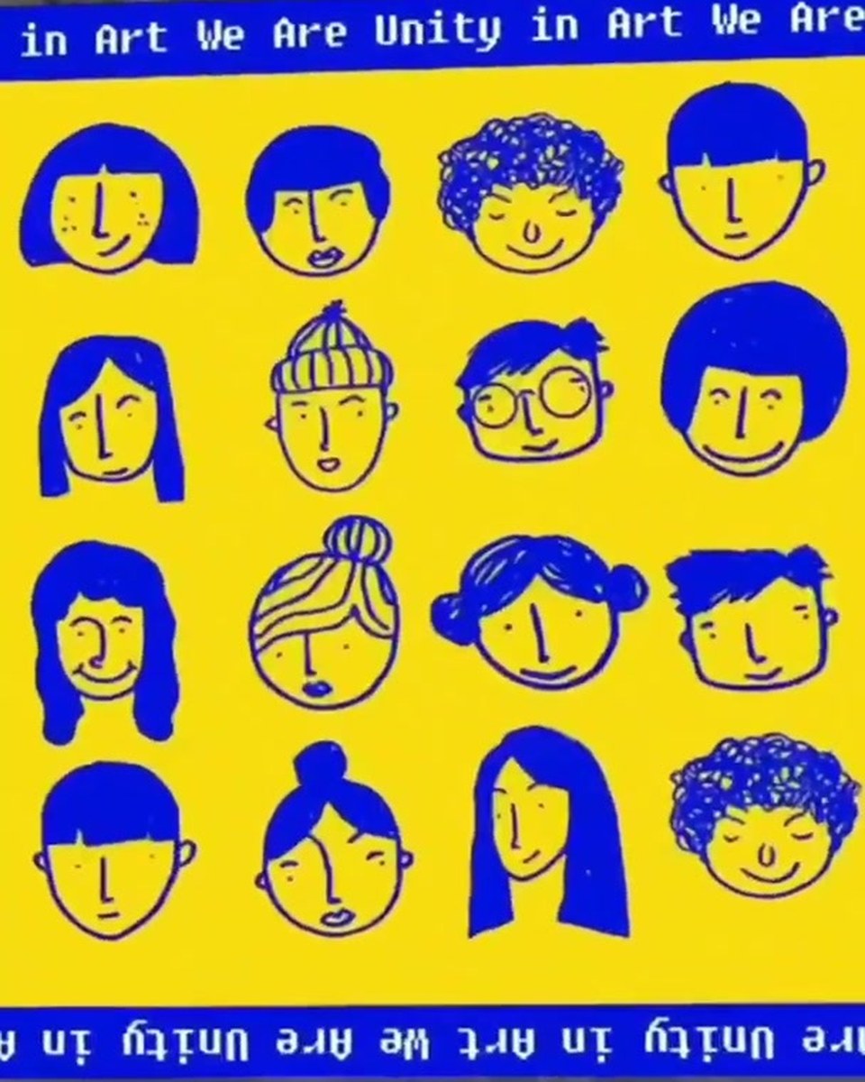 We are unity in art: drawings that move