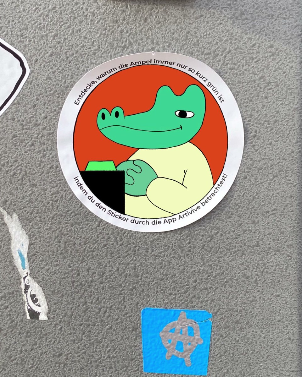 One sticker, one animation: Leipzig