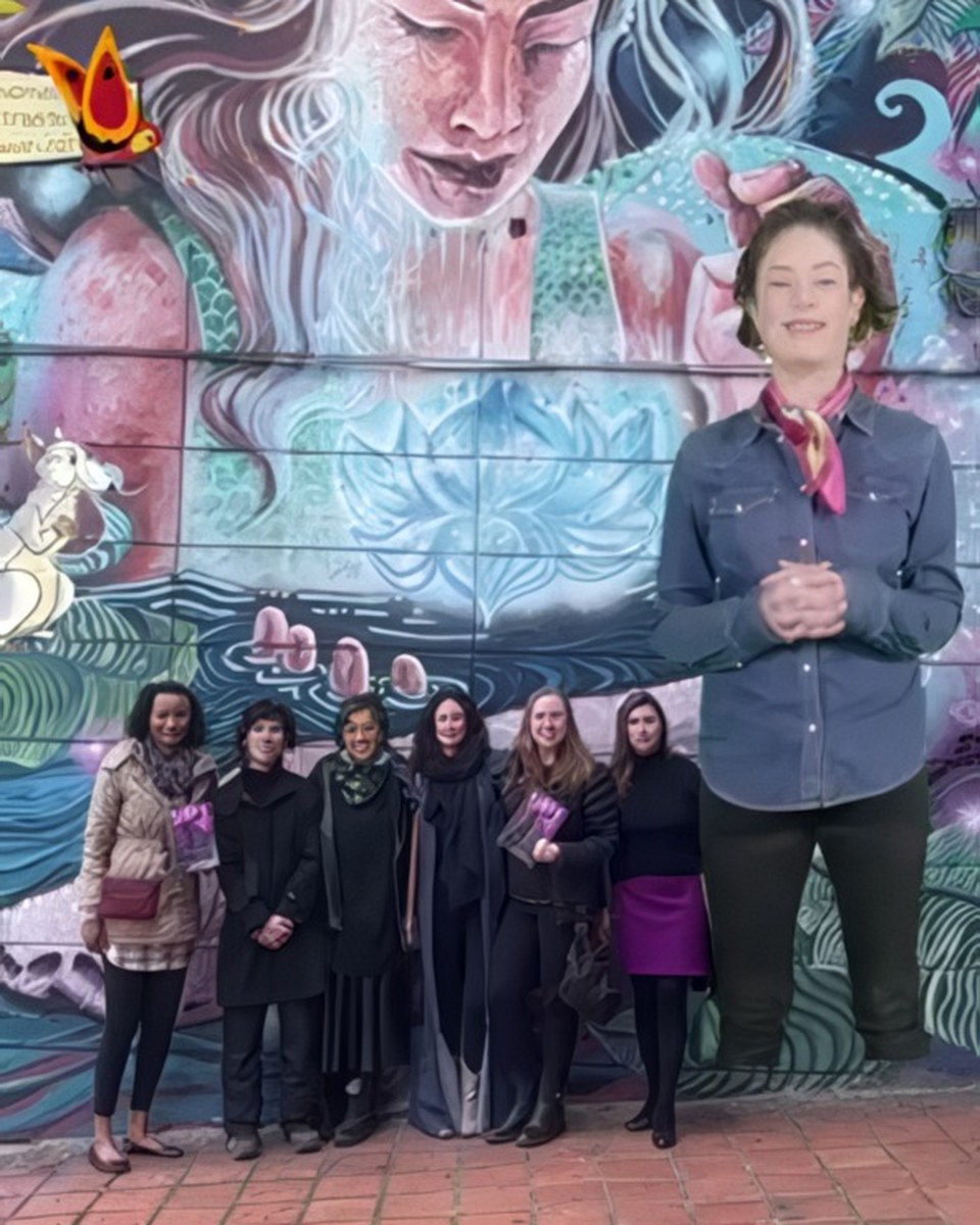 Kaia: an augmented reality mural in Bogotá