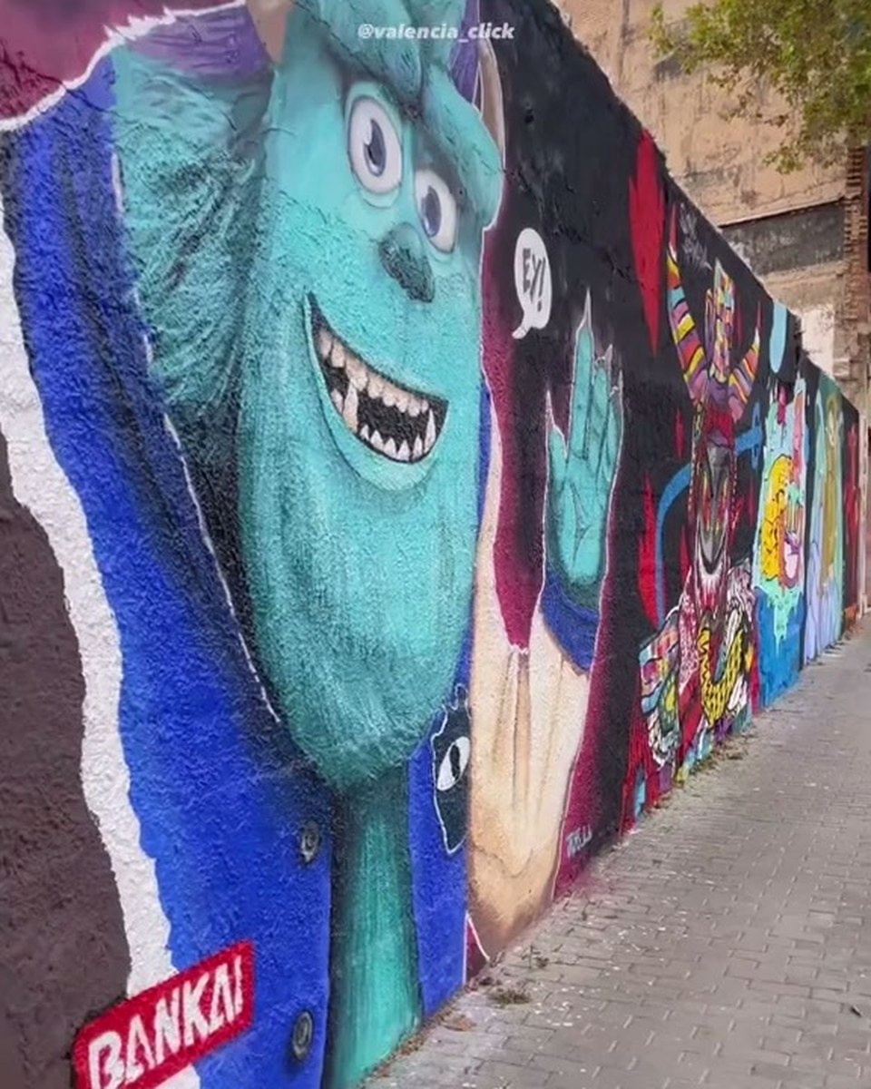 AR street art routes through Valencia and Alicante